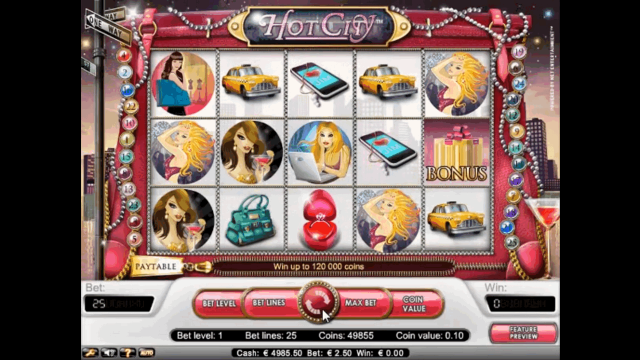 Игровой аппарат Hot City