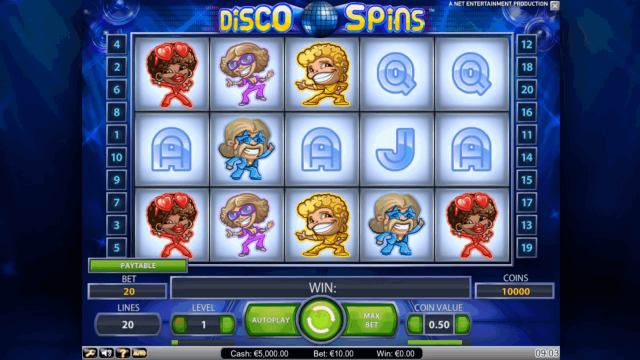 Популярный автомат Disco Spins