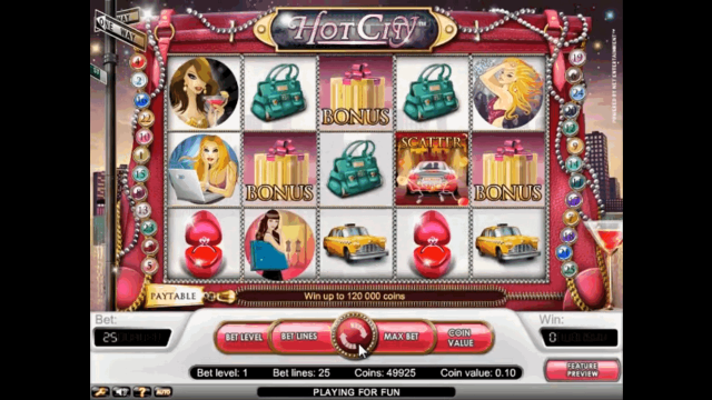 Игровой аппарат Hot City