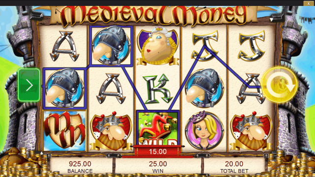 Игровой аппарат Medieval Money