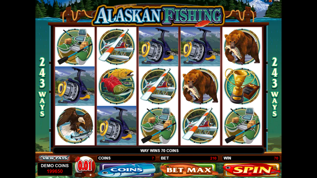 Популярный автомат Alaskan Fishing