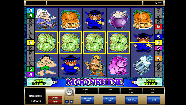 Игровой аппарат Moonshine
