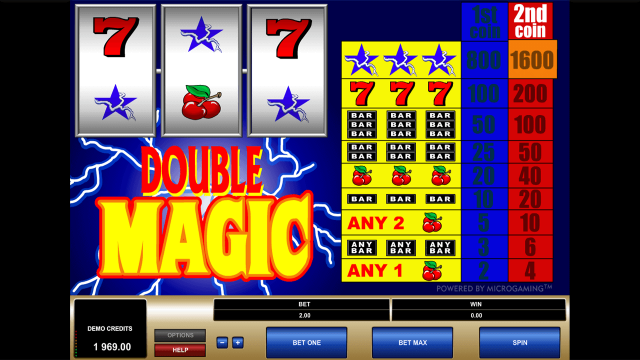 Онлайн слот Double Magic