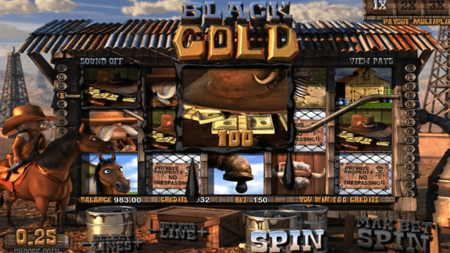 Игровой слот Black Gold