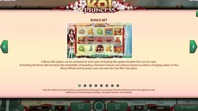 Онлайн автомат Koi Princess