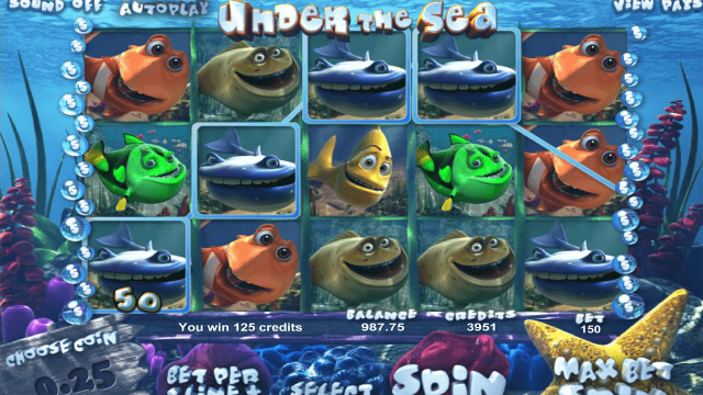Игровой слот Under The Sea