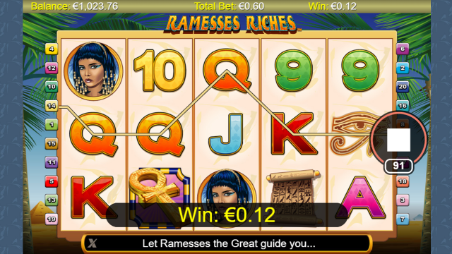 Популярный автомат Ramesses Riches