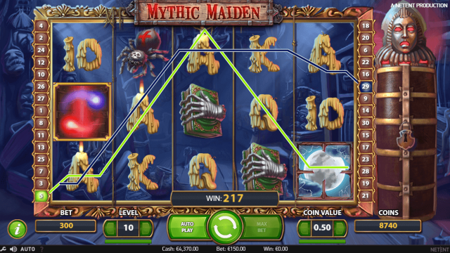 Популярный слот Mythic Maiden