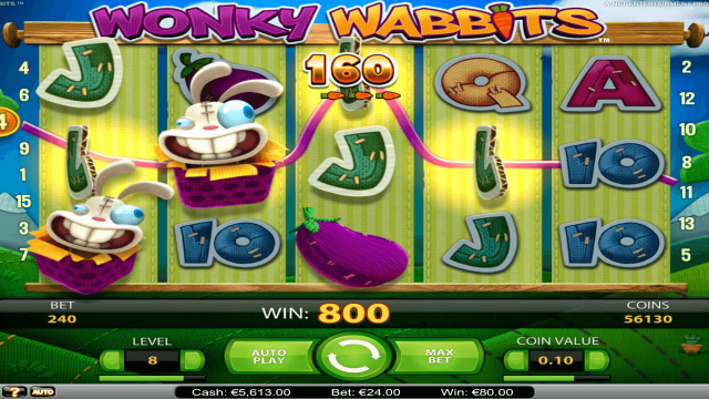 Игровой автомат Wonky Wabbits