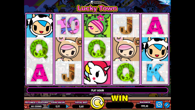 Игровой автомат Tokidoki Lucky Town