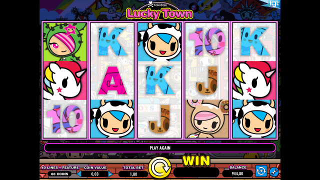 Онлайн слот Tokidoki Lucky Town