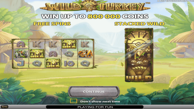 Онлайн аппарат Wild Turkey