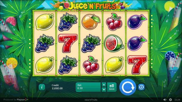 Популярный слот Juice 'N' Fruits