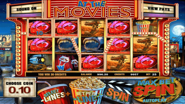 Популярный автомат At The Movies