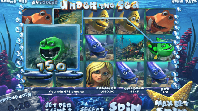 Игровой автомат Under The Sea