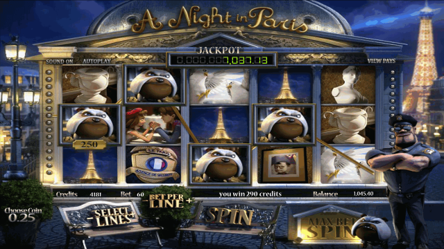 Популярный автомат A Night In Paris