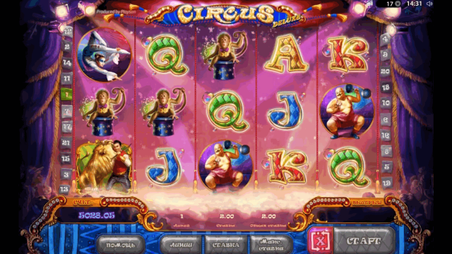 Популярный автомат Circus