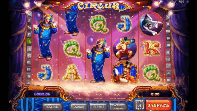 Онлайн слот Circus