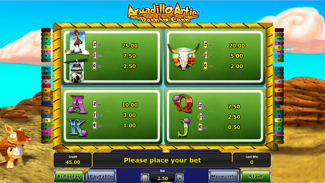 Игровой аппарат Armadillo Artie